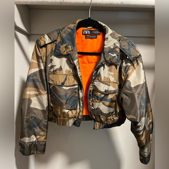 Zara cropped jacket - Picture 1 of 3